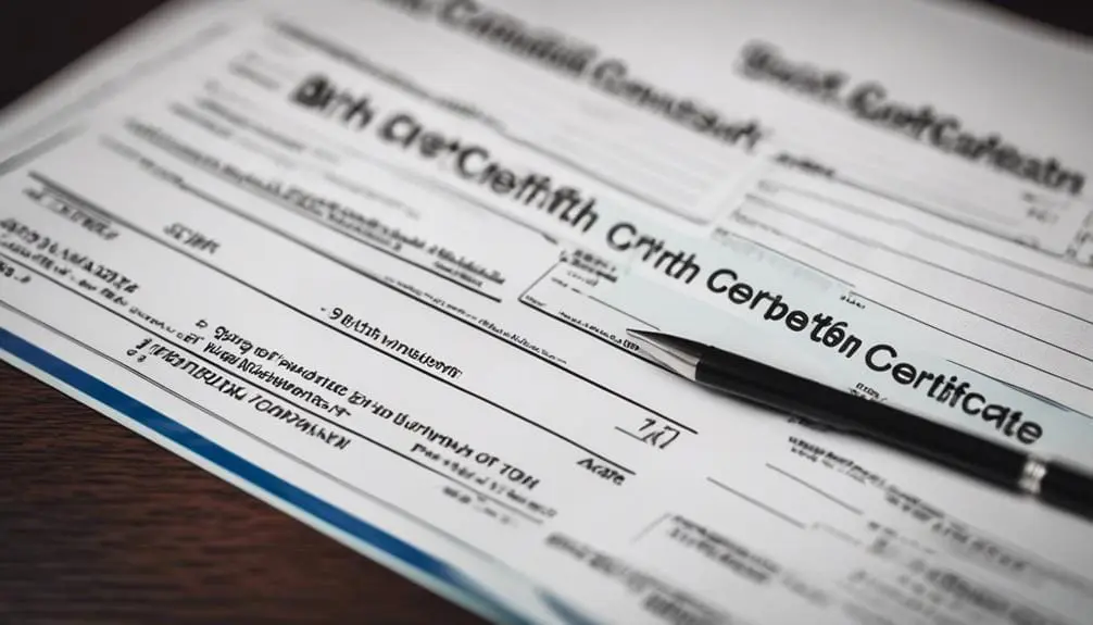 Birth Certificate Copy Fees And Costs preview