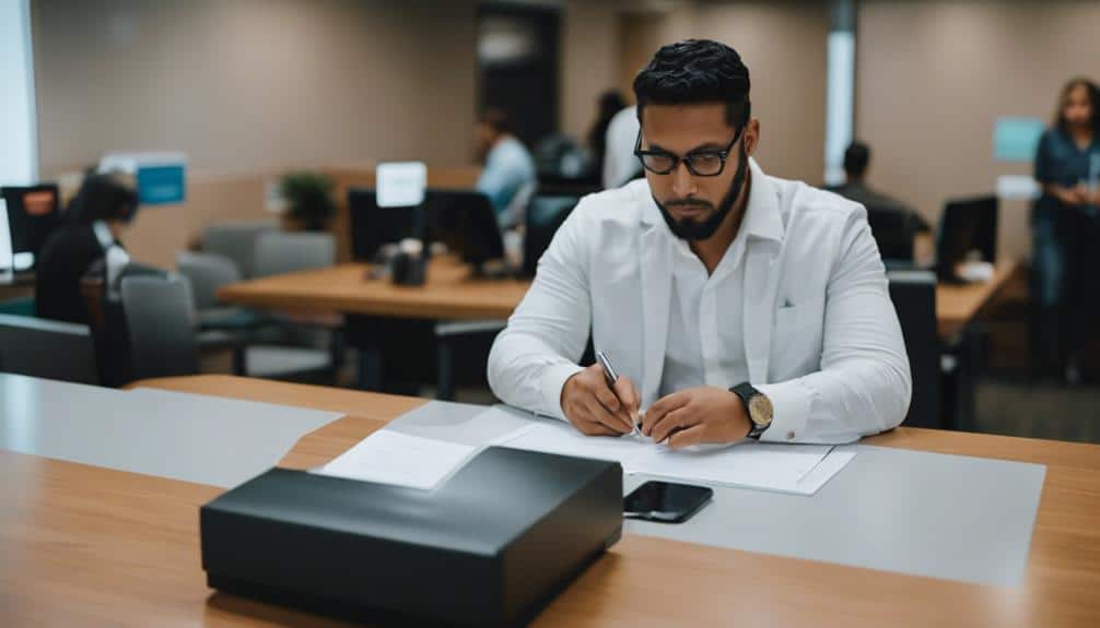 capture biometrics appointment details