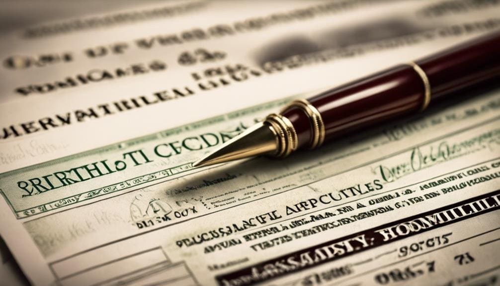 document types and apostilles