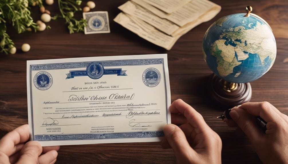 legalize documents for travel