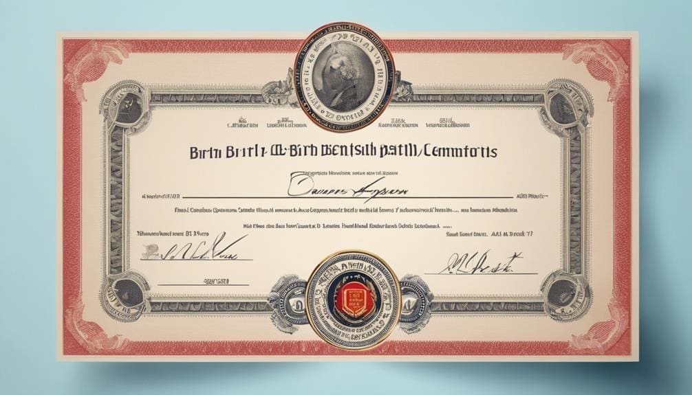 legalizing birth certificates abroad