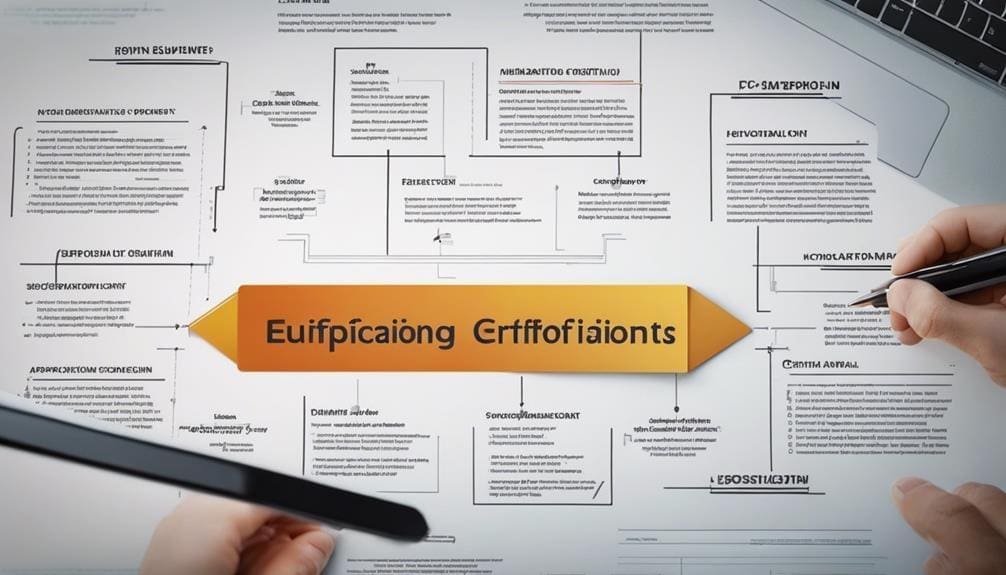streamlining certification requirements process