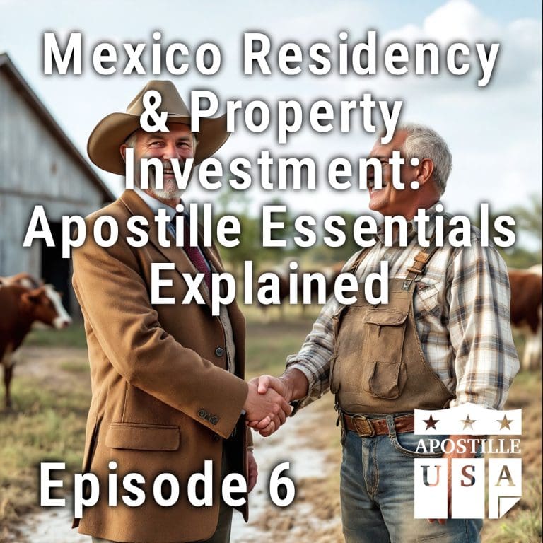 Mexico RNE Residency Program: Apostille Requirements You Need to Know