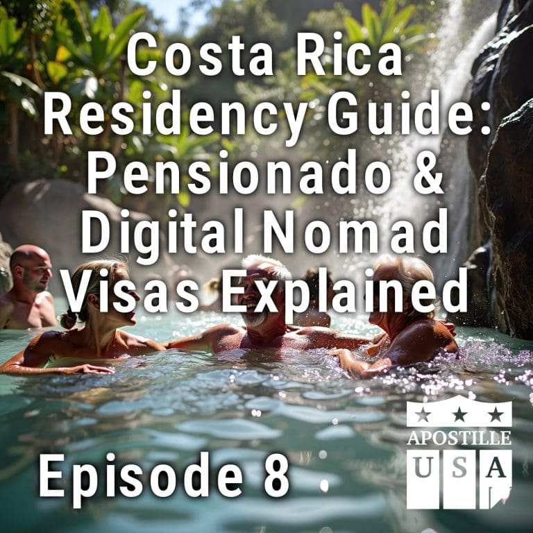 Master the Process: Costa Rica’s Digital Nomad Visa and Apostille Requirements