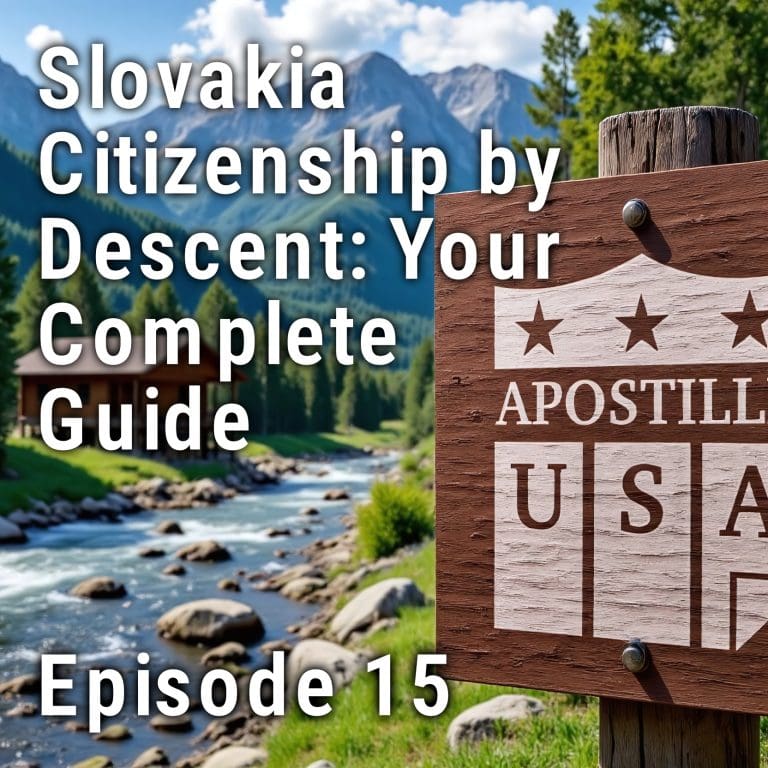 Slovakia Citizenship by Descent: Your Complete Guide