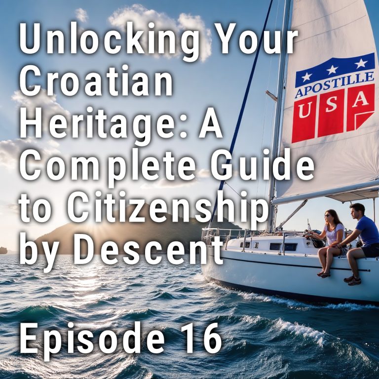 Unlocking Your Croatian Heritage: A Complete Guide to Citizenship by Descent